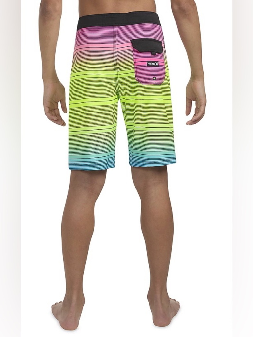 Hurley  Big Boys “Shoreline Board Shorts”
Vibrant Rainbow Fade   Size 12 - Picture 2 of 11
